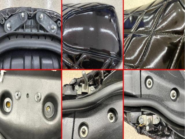 【YAMAHA】 マジェスティ250 4D9 純正シート張り替え済み エナメルシート