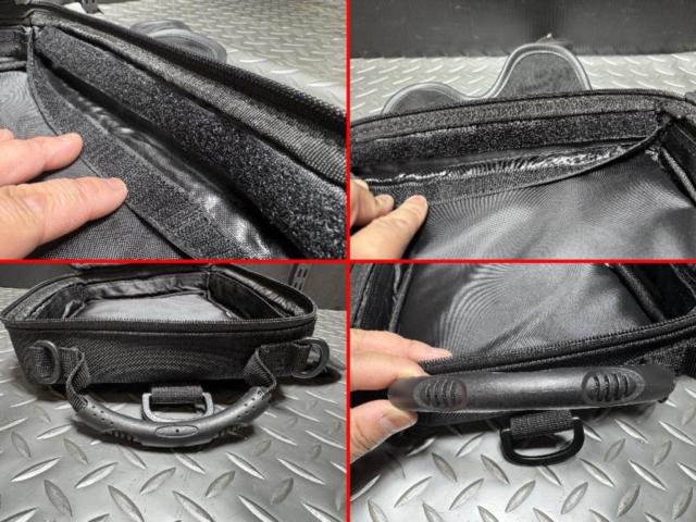 【KUSHITANI】K-3606 U.F.TANK BAG 容量:3L