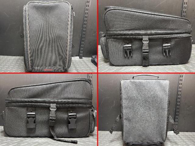 【HenlyBegins】シートバッグ 【DH-716】ヘルメットが収納可能な2気室バッグ 容量:13～24L