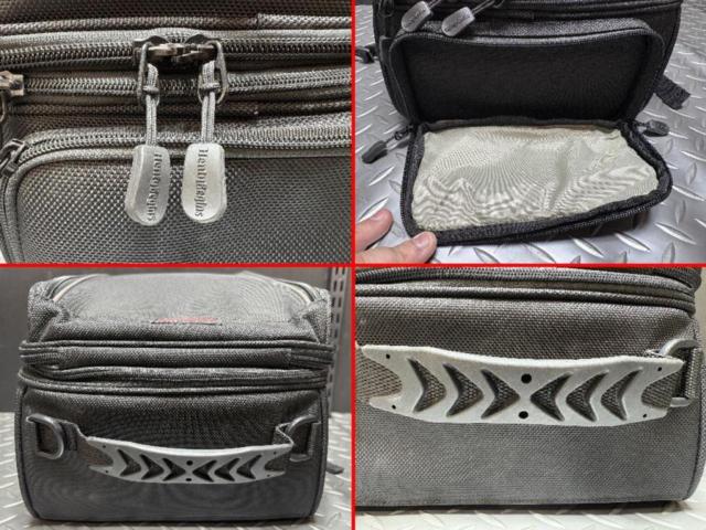 【HenlyBegins】シートバッグ 【DH-716】ヘルメットが収納可能な2気室バッグ 容量:13～24L