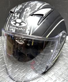 【OGK】KABUTO EXCEED DELIE ジェットヘルメット フラットカモイエロー 59-60cm