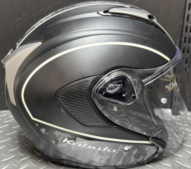 【OGK】KABUTO EXCEED DELIE ジェットヘルメット フラットカモイエロー 59-60cm