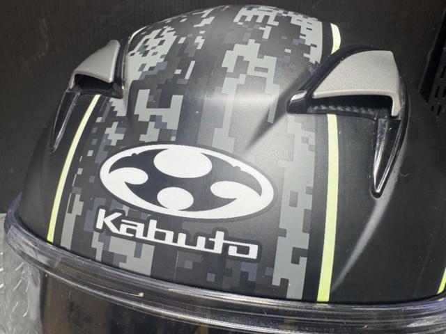 【OGK】KABUTO EXCEED DELIE ジェットヘルメット フラットカモイエロー 59-60cm
