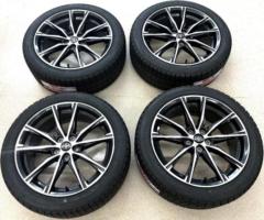 195/80R15 サマータイヤ 4本セット 24年製 中古スタッドレスタイヤ 