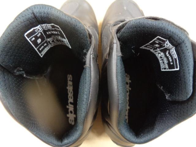 Alpinestars(アルパインスター) FASTER-3 シューズ ブラック/ホワイト サイズ:EUR/42.US/9