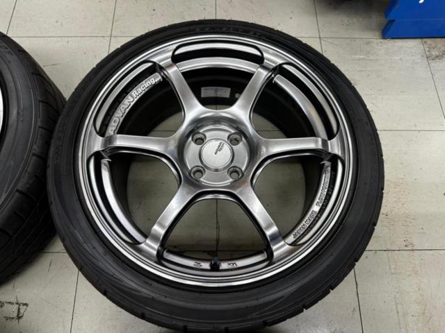 YOKOHAMA(ヨコハマ) ADVAN(アドバン) ADVAN Racing RG4   + DUNLOP(ダンロップ) DIREZZA DZ102 2本セット