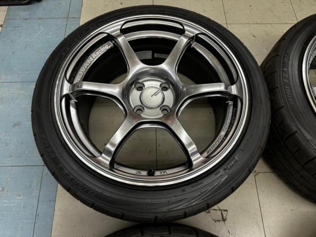 YOKOHAMA(ヨコハマ) ADVAN(アドバン) ADVAN Racing RG4   + DUNLOP(ダンロップ) DIREZZA DZ102 2本セット