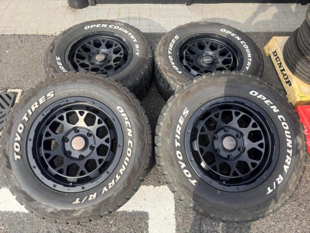 RAYS(レイズ) TEAM DAYTONA M9 + TOYO(トーヨー) OPENCOUNTRY R/T 