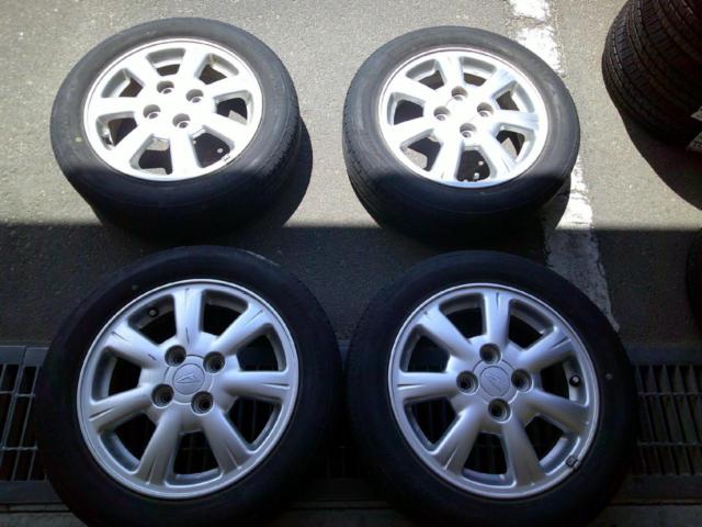 RX2606-715 DAIHATSU ミラココア純正ホイール 4本セット ※ホイールのみ 