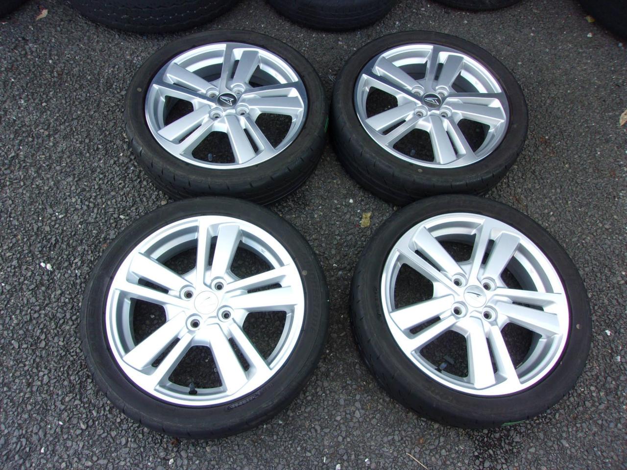 ダイハツ純正(DAIHATSU) LA400K コペン純正ホイール + BRIDGESTONE 