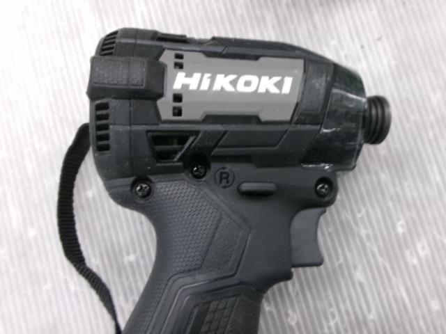 HiKOKI(ハイコーキ)  WH36DD 2XHBSZ 36V コードレスインパクトドライバ ストロングブラック