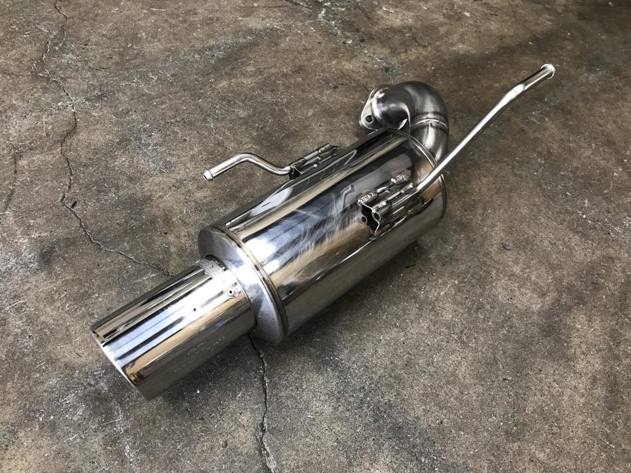 GANADOR Vertex Sports Muffler VRE-050PO 【フォレスター (SK9/SKE 