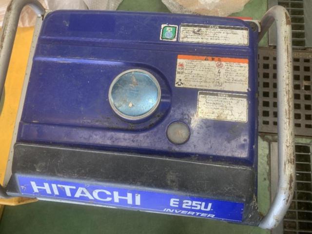 日立 E25U インバーター式エンジン発電機