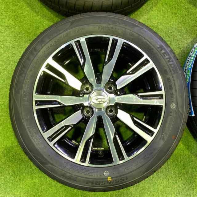 スバル純正(SUBARU) LA150F/ステラカスタム純正14インチアルミホイール 