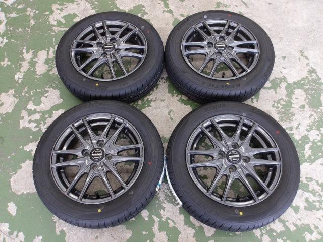 HOT STUFF WAREN W03 + KENDA KR203 155/65R14 75T | やや傷や汚れあり 