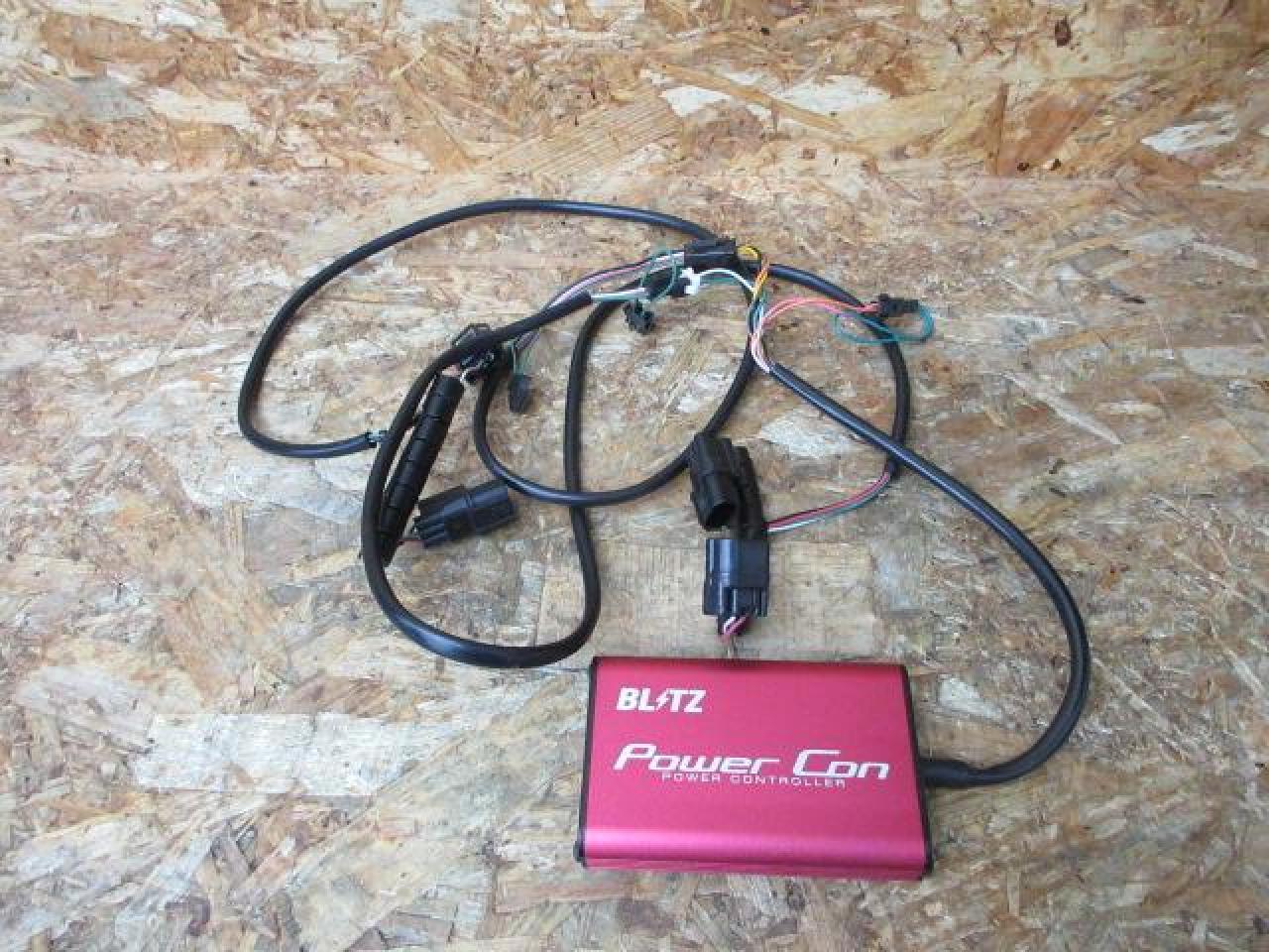 BLITZ PowerCon 取付配線 品番BPC16付き | 傷や汚れあり | アップ 