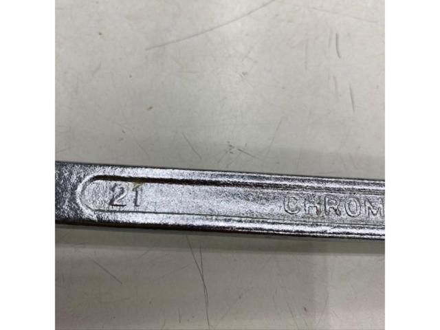 【WG】メーカー不明 ロングメガネレンチ 22-21
