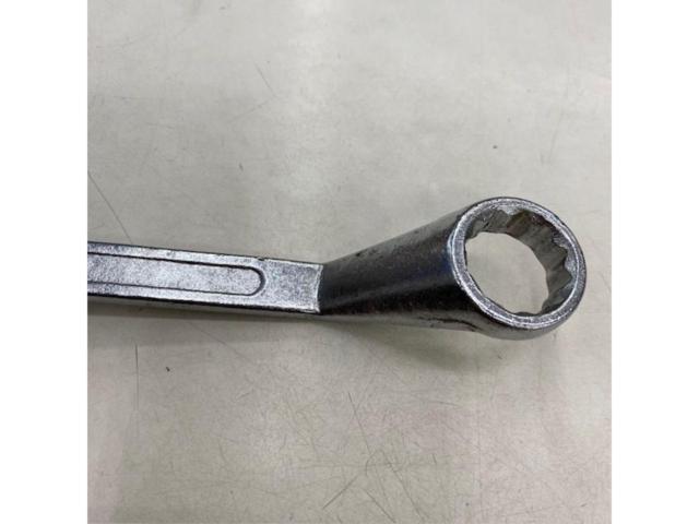 【WG】メーカー不明 ロングメガネレンチ 22-21