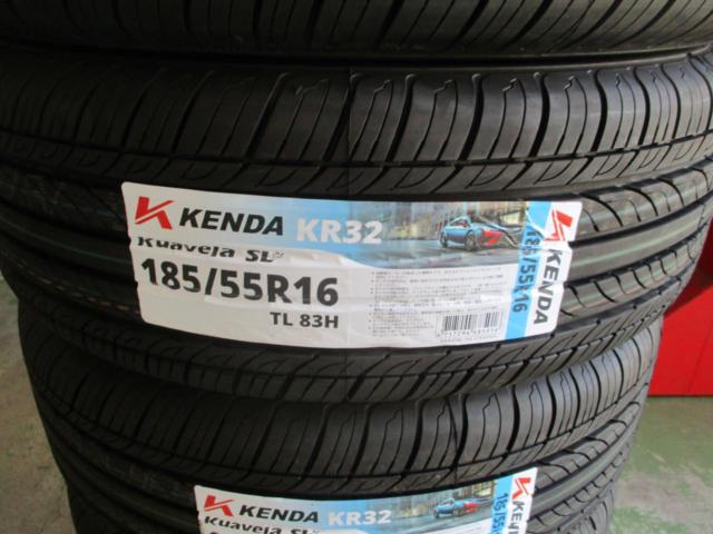 新品タイヤ付き】MID SCHNEDER Stag + KENDA(ケンダ) KR32 185/55R16 