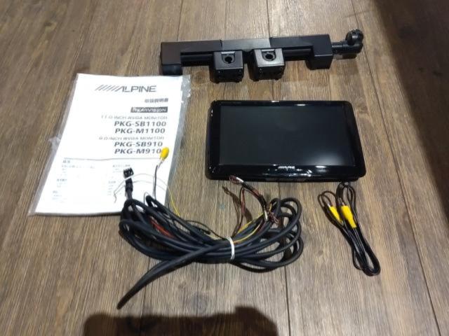 【ALPINE】PKG-M910 9型アーム取付け型スリムリアビジョン 2019年モデル