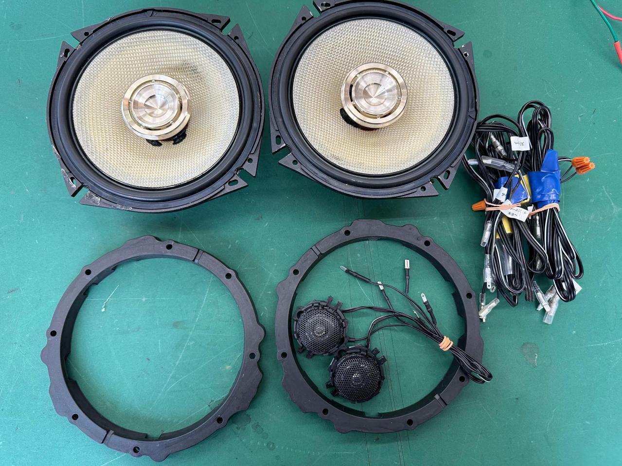 KENWOOD】KFC-XS175S 17cmスピーカー | やや傷や汚れあり | アップ 