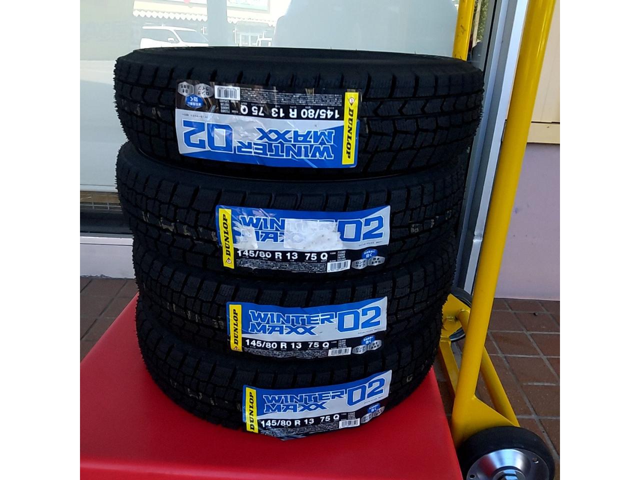 DUNLOP】WM02 145/80R13 | 傷や汚れあり | アップガレージ 函館鍛治店 