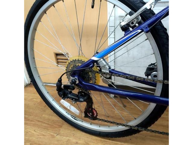 ※レストアベース SCOTT PURGATORY 年式不詳(2000年頃?) 26×1.75インチ 3×7S アルミMTB ブルー