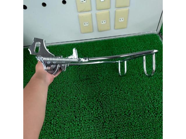 メーカー不明 26インチ用? 正爪エンド用両立スタンド シルバー