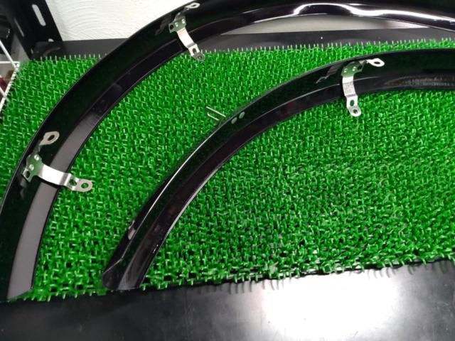 SKS BLUEMELS SHINY 53 前後フェンダーセット ブラック