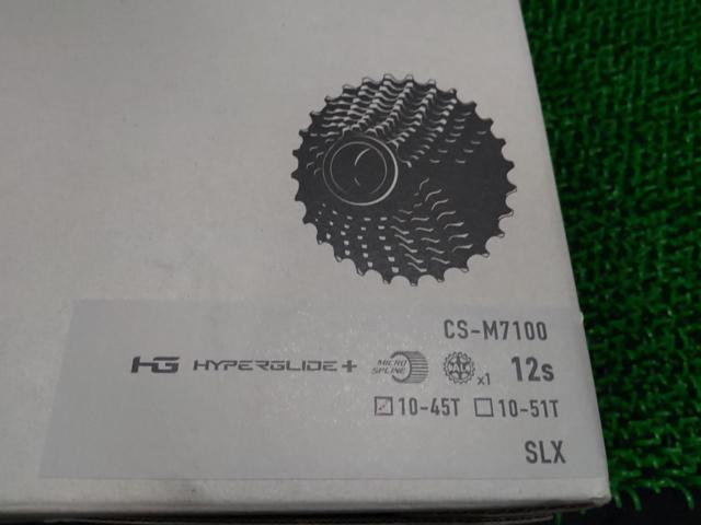 10-45T SLX SHIMANO CS-M7100 12s対応カセットスプロケット