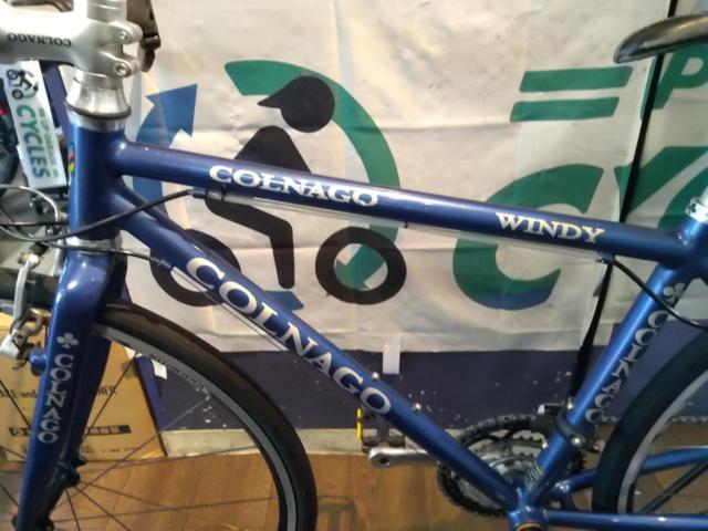 COLNAGO WINDY 2015年頃? 700x28C 3x9S アルミクロスバイク ブルー 参考サイズ:162～175cm