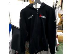 ▽値下げしました!Alpinestars(アルパインスター) AKRAPOVIC(アクラポビッチ) フルジップパーカー