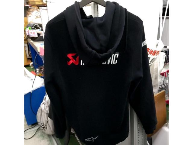 ▽値下げしました!Alpinestars(アルパインスター) AKRAPOVIC(アクラポビッチ) フルジップパーカー