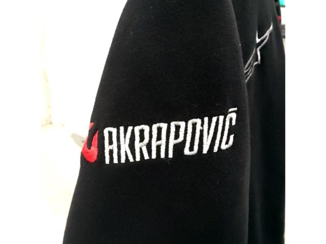 ▽値下げしました!Alpinestars(アルパインスター) AKRAPOVIC(アクラポビッチ) フルジップパーカー