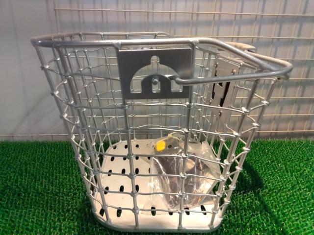 メーカー不明 前用かご シルバー