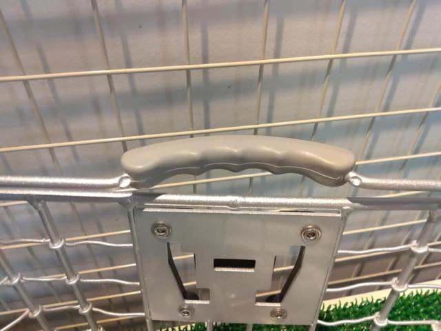 メーカー不明 前用かご シルバー