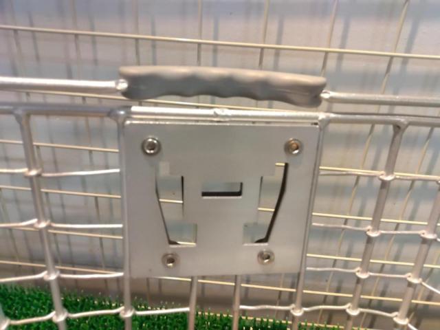 メーカー不明 前用かご シルバー