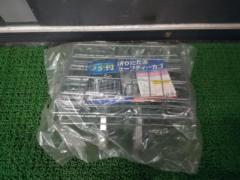 山本ビニター フタ付折りたたみセーフティーカゴ 折りたたみ自転車要脱着式 16-20インチ対応 シルバー