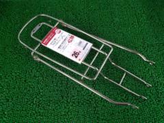 昭和インダストリーズ 26型 リアキャリア 高床タイプ シルバー