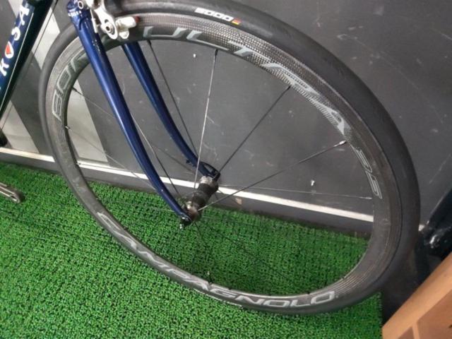 DE ROSA NEO PRIMATO クロモリロードバイク 54cm Campagnolo Record mix 2×11S BORA ONE 適正身長:171-177cm