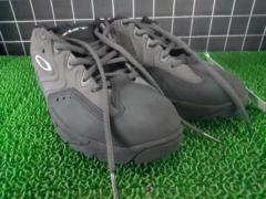 サイズ:42.5 OAKLEY RADAR LOCK SPDビンディングシューズ ブラックxチャコール