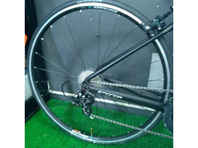 TREK EMONDA S5 2016年 700c 5800系 2x11s カーボンロードバイク ブラック サイズ:44cm 適正身長143-150cm