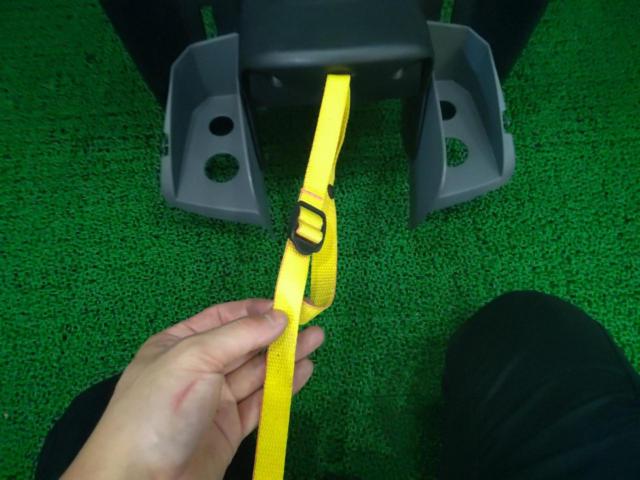 ※パッド欠品 Polisport BILBY CFS リアチャイルドシート ダークグレー