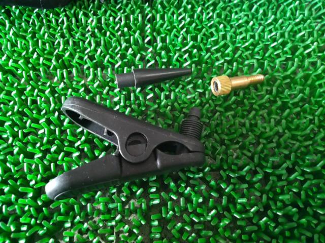 DRC Mini Foot Pump フットポンプ シルバー