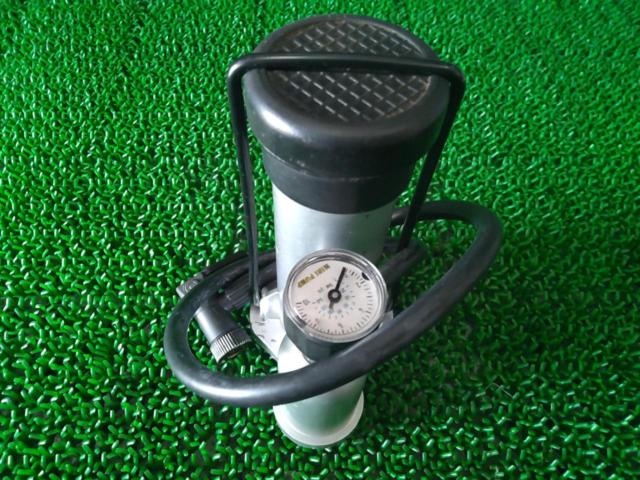 DRC Mini Foot Pump フットポンプ シルバー
