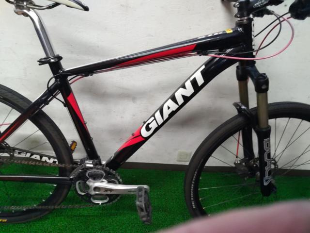 GIANT XTC 26インチMTB M770系DEORE XTmix フレームサイズ:18 ブラック/レッド