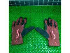 サイズ:M MONTON FIRE GLOVES グローブ レッド