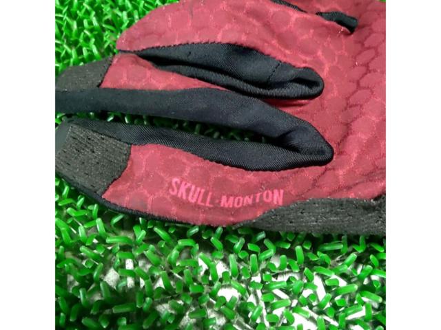 サイズ:M MONTON FIRE GLOVES グローブ レッド