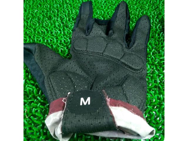 サイズ:M MONTON FIRE GLOVES グローブ レッド