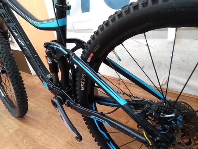 GIANT TRANCE 27.5 2015年 27.5インチ 1x10s フルサスアルミMTB ブラックxブルー